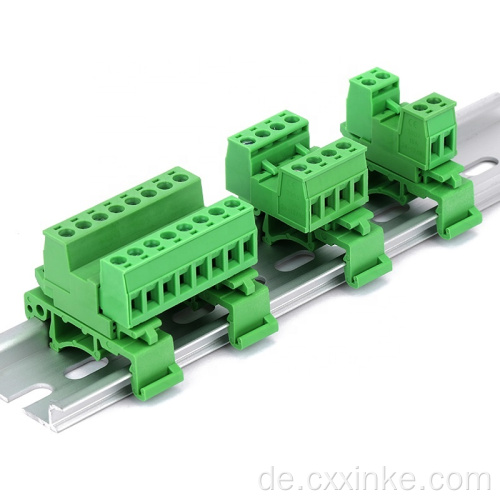 Großbritannien Ersetzen Sie DIN Rail Mounted Steckable Female und männliche Terminalblockanschlüsse